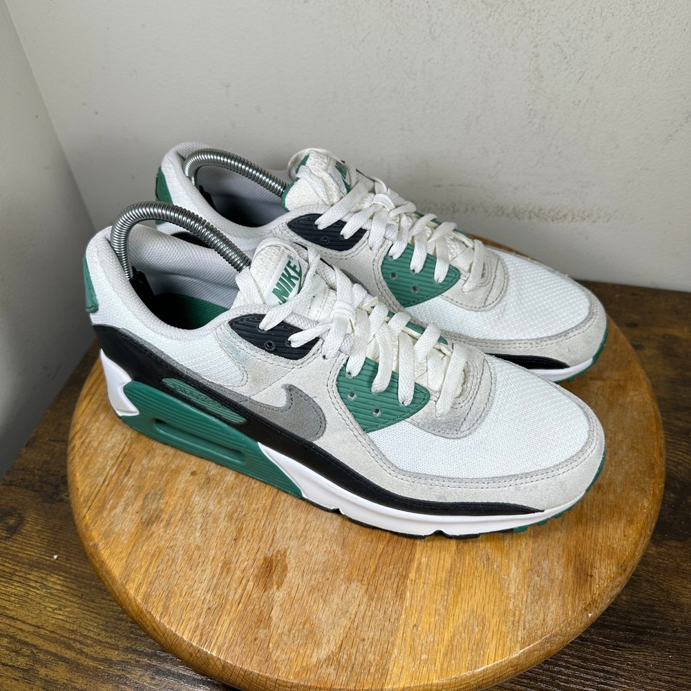 Nike Air Max 90 White Malachite Green Photon Dust DM0029-116 Mens 10